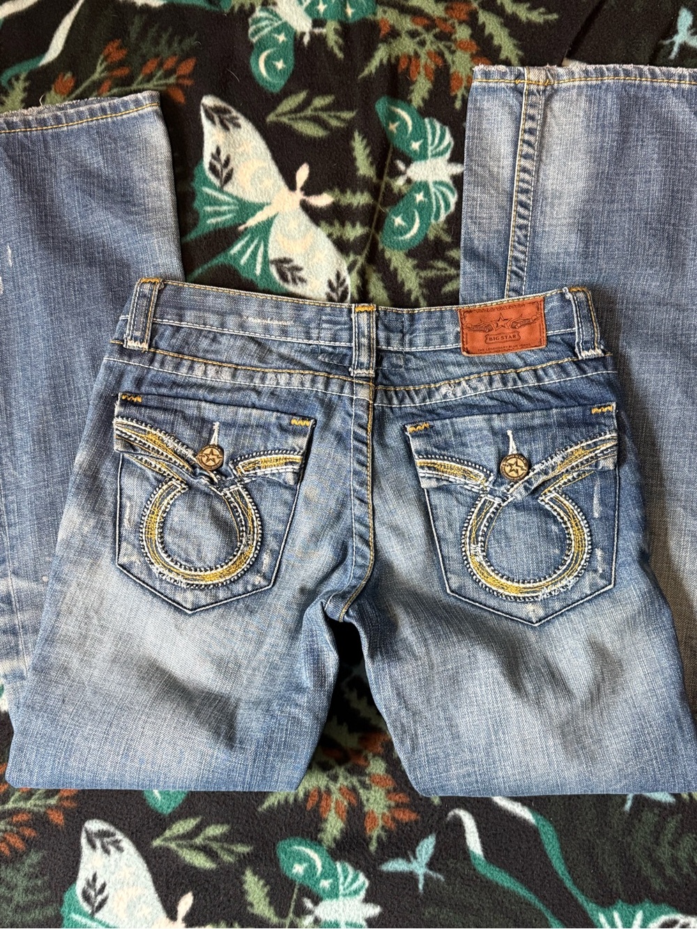 Big Star LIV Bootcut Jeans Light Wash Size 28R